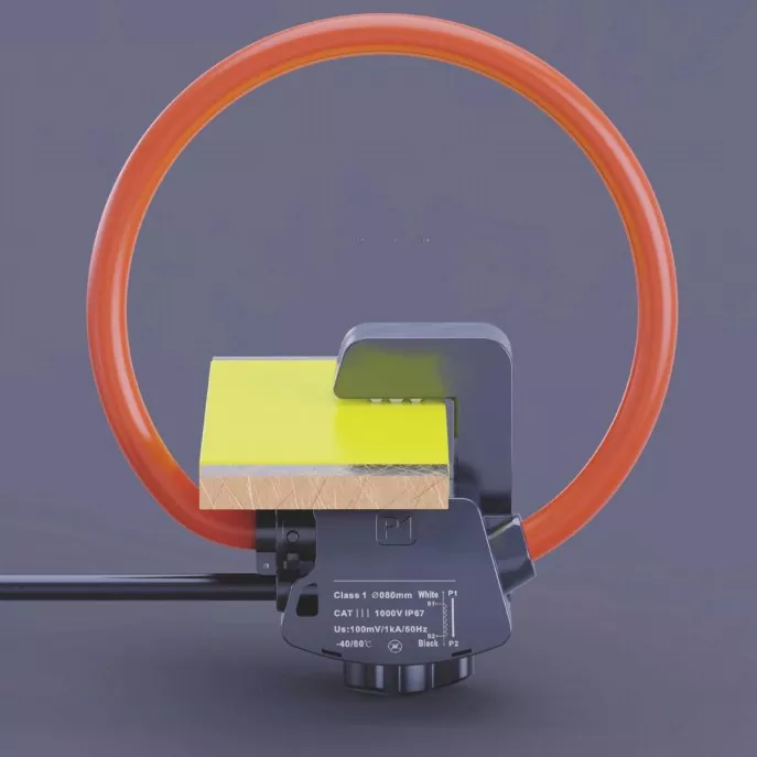 Stromwandler mit Sammelschienenspule